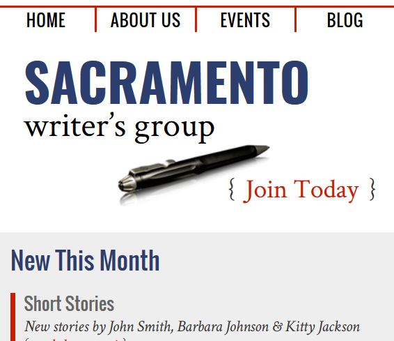 sacramento writers mobile